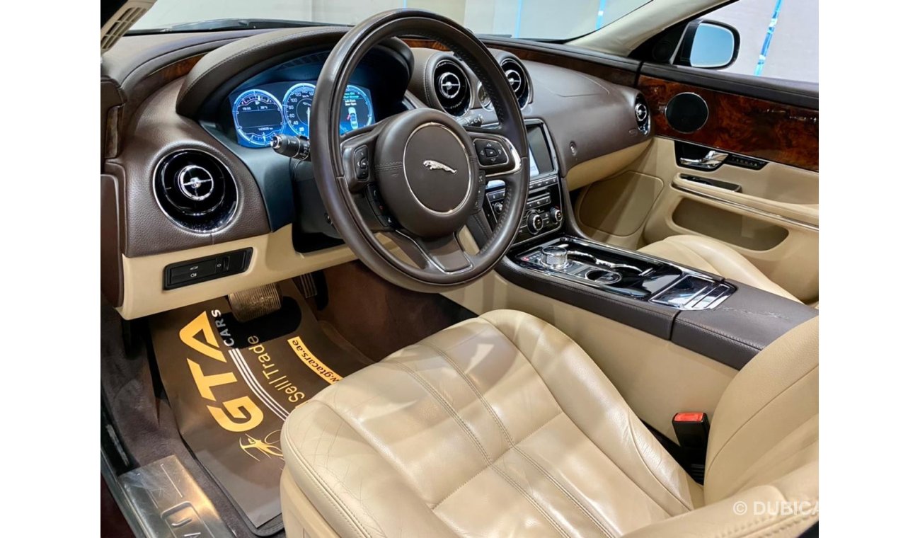 Jaguar XJ 2013 Jaguar XJL V6, Jaguar Service History, Warranty, GCC