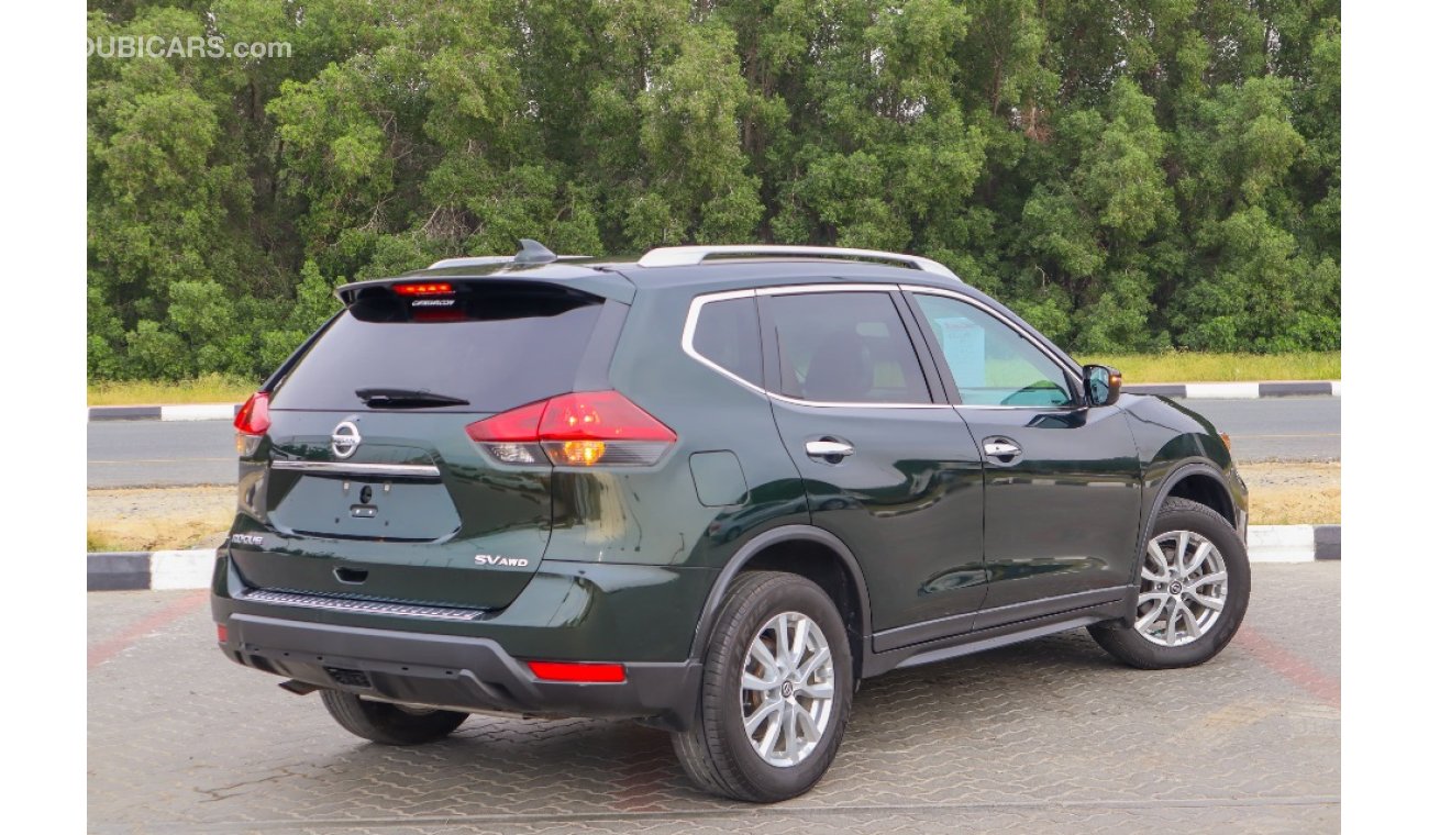 Nissan Rogue 2018. Dark green mint condition