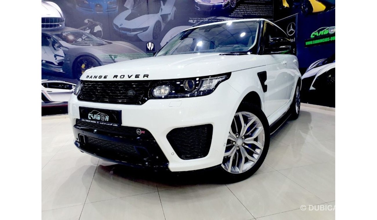 Land Rover Range Rover Sport Supercharged SVR - 2015 - GCC - UNDER WARRANTY - ( 3,660 AED PER MONTH )