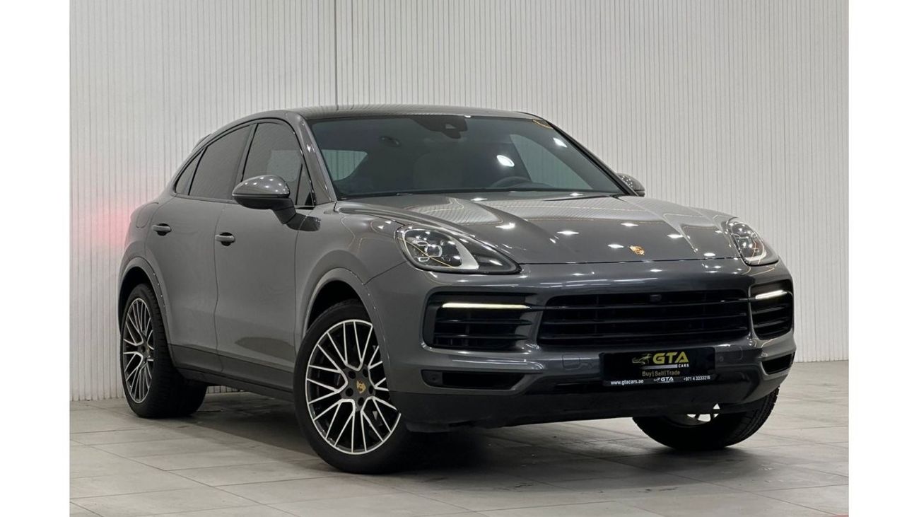 Used Std 2021 Porsche Cayenne Coupe, July 2024 Porsche Warranty, Full Options, Low Kms, GCC 2021