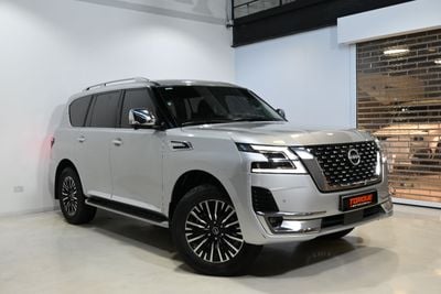 Nissan Patrol 2023 Nissan Patrol SE Platinum, 12/2028 Nissan Warranty, 12/2027 Nissan Service Pack, GCC