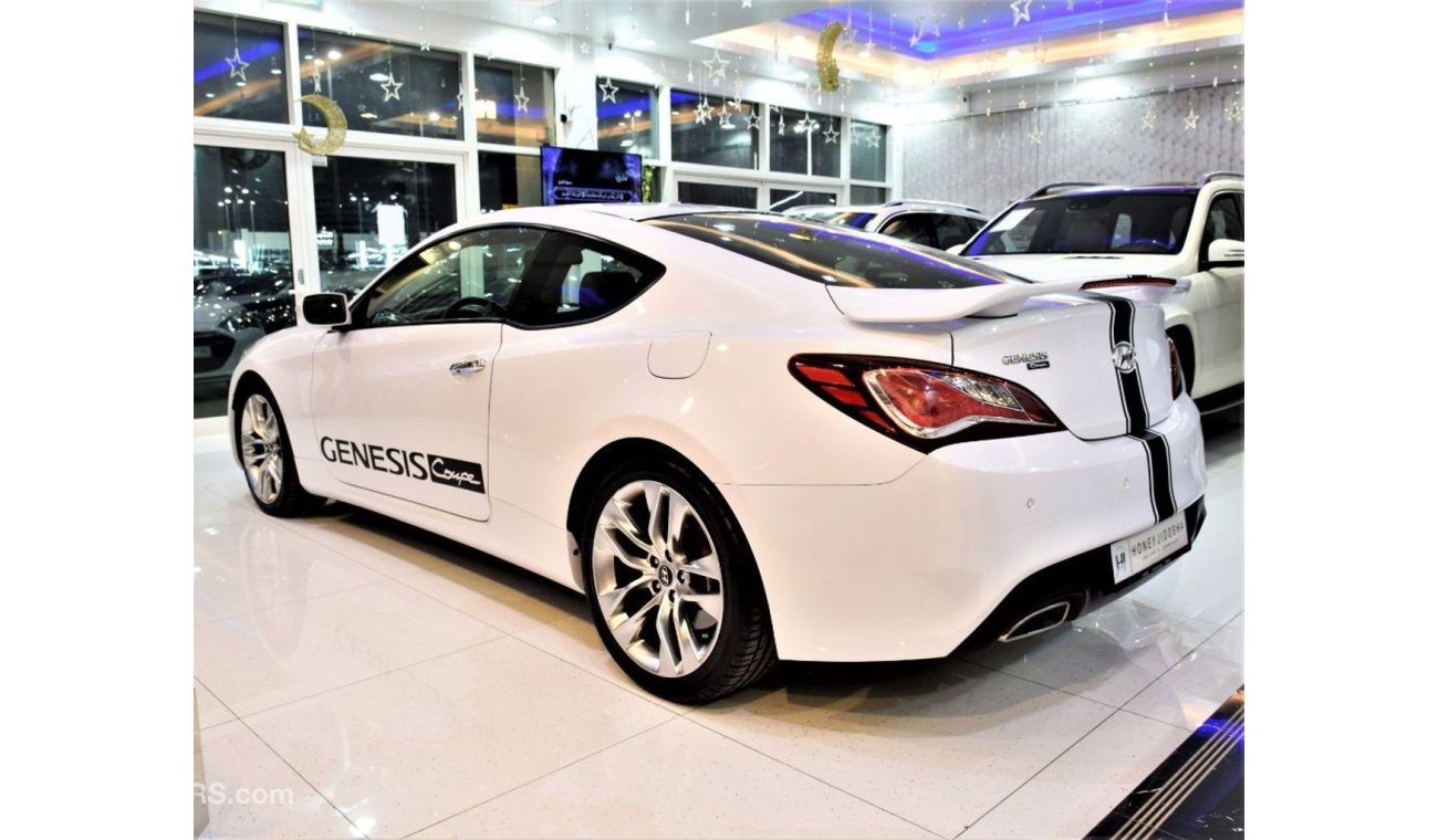 هيونداي جينيسس ORIGINAL PAINT & VERY LOW MILEAGE 19,000KM! Hyundai Genesis Coupe 3.8 2016 Model!! in White Color! G