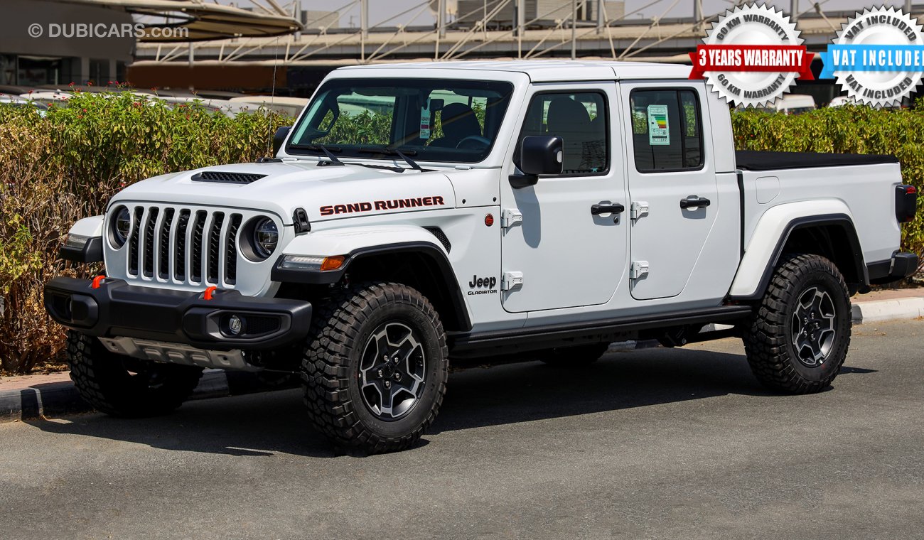 Jeep Gladiator Sand Runner 4X4 , GCC , 2021 , 0Km , W/3 Yrs or 60K Km WNTY @Official Dealer