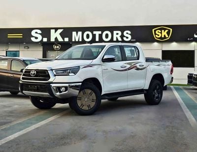 تويوتا هيلوكس SR5 WIDE BODY DOUBLE CABIN/2.7L PETROL A/T/PUSH START/ AUTO & DUAL AC/ ALLOY WHEEL/CODE#HP27SR5AK