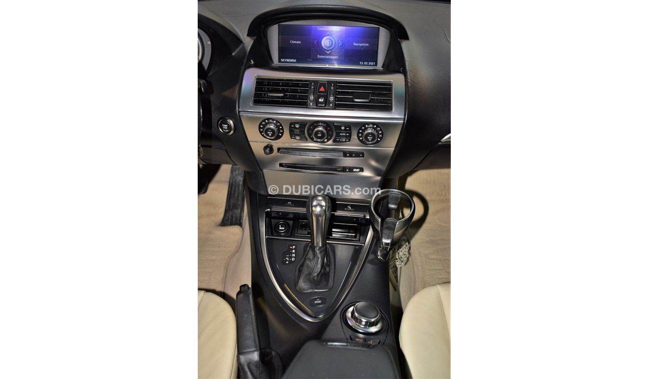 BMW 650i PERFECT CONDITION! BMW 650i 2006 Model!! in Silver Color! GCC Specs