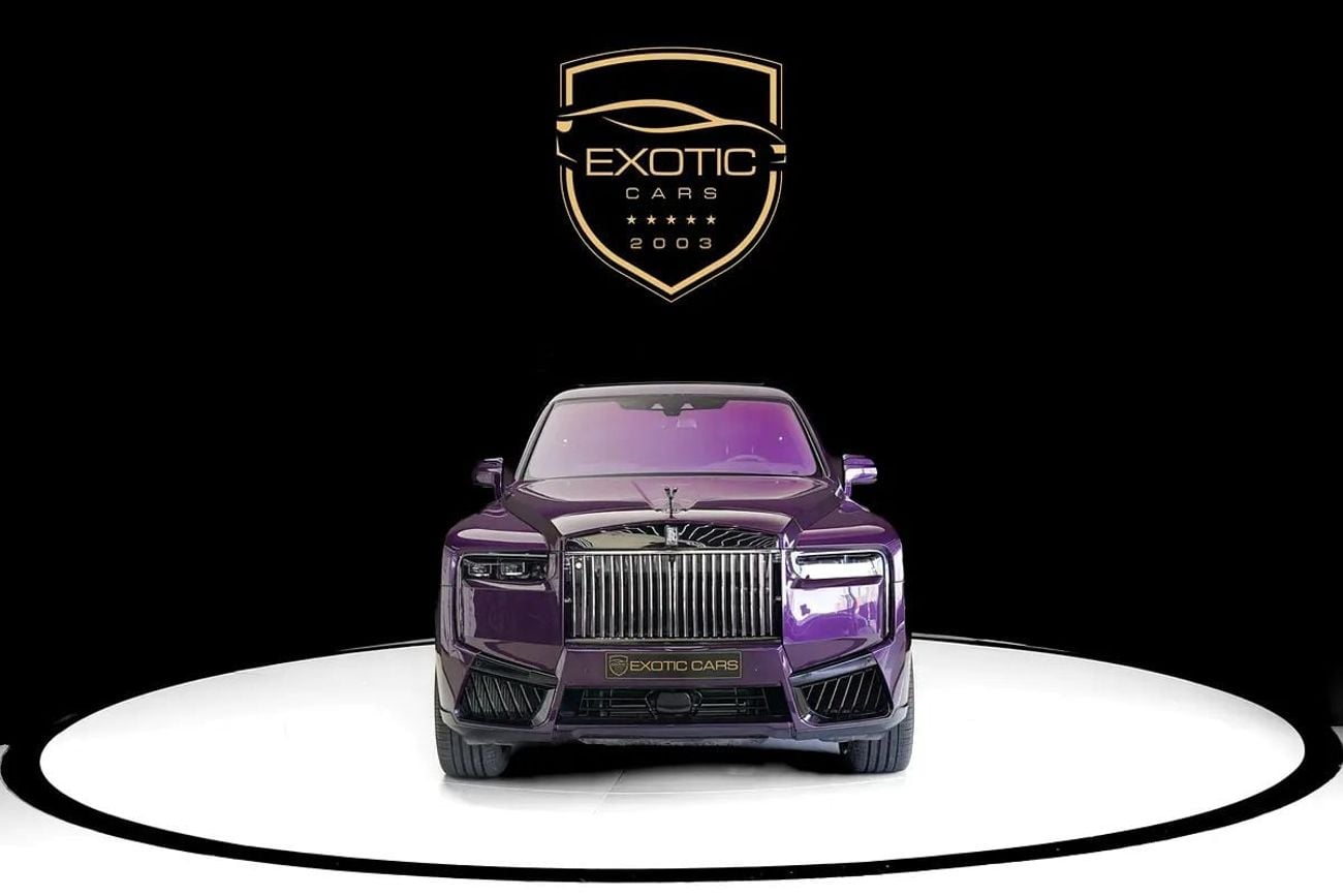 Rolls Royce Cullinan BLACK BADGE FACELIFT