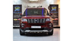 Ford Explorer EXCELLENT DEAL for our FORD Explorer LIMITED 4WD 2017 Model!! in Red Color! GCC Specs