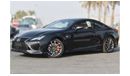 لكزس RC 350 2022 MODEL: LEXUS RC350 3.5L F SPORT COUPE 3.5L FOR EXPORT
