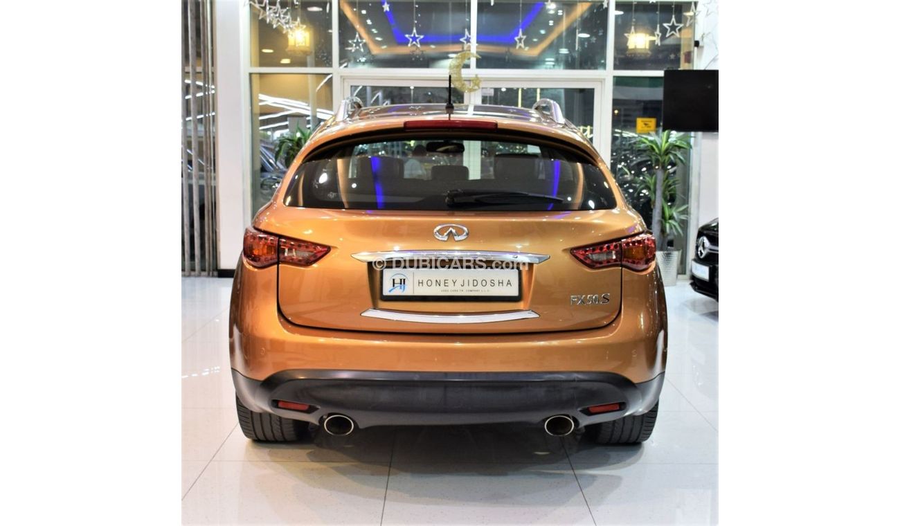 Infiniti FX50 EXECELLENT DEAL for our Infiniti FX50 S 2009 Model!! in Orange Color! GCC Specs
