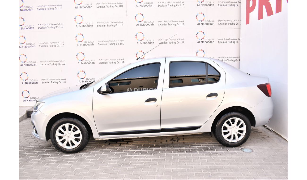 Renault Symbol AED 742 PM | 1.6L PE GCC WARRANTY