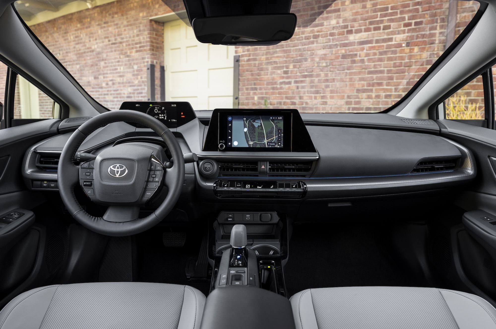 Toyota Prius interior - Cockpit