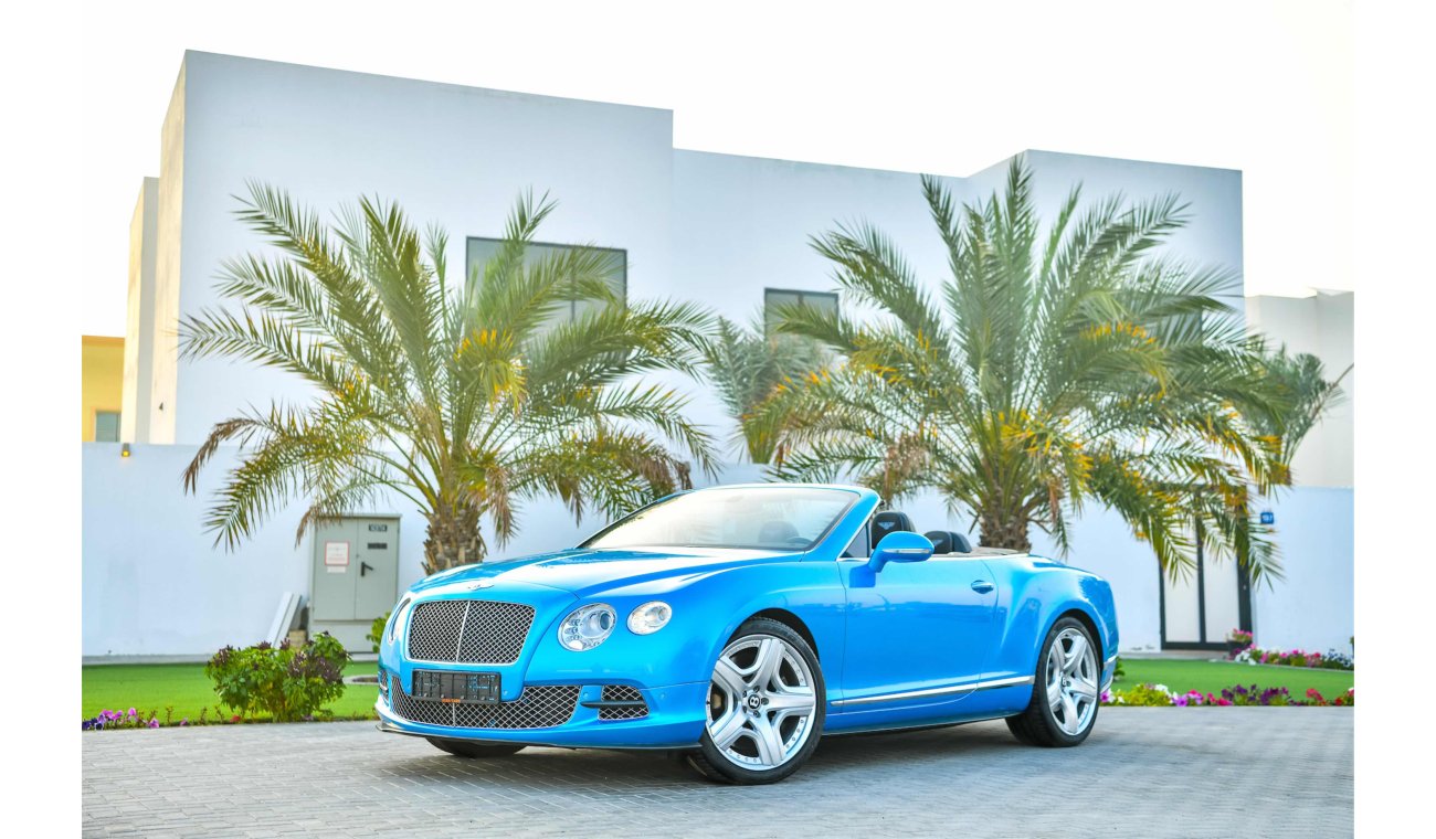 Bentley Continental GTC W12 + Mulliner Edition - AED 5,676 PM! - 0% DP