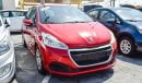 Peugeot 208 2016 Gcc without accidents without paint