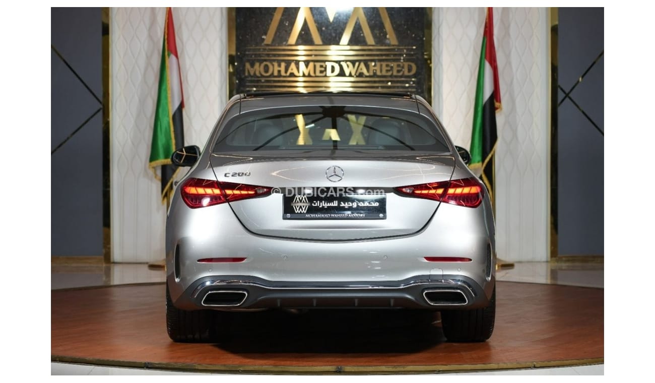 مرسيدس بنز C 200 Mercedes-Benz C 200 Premium | 2024 GCC 0km | 5 Years Agency Warranty