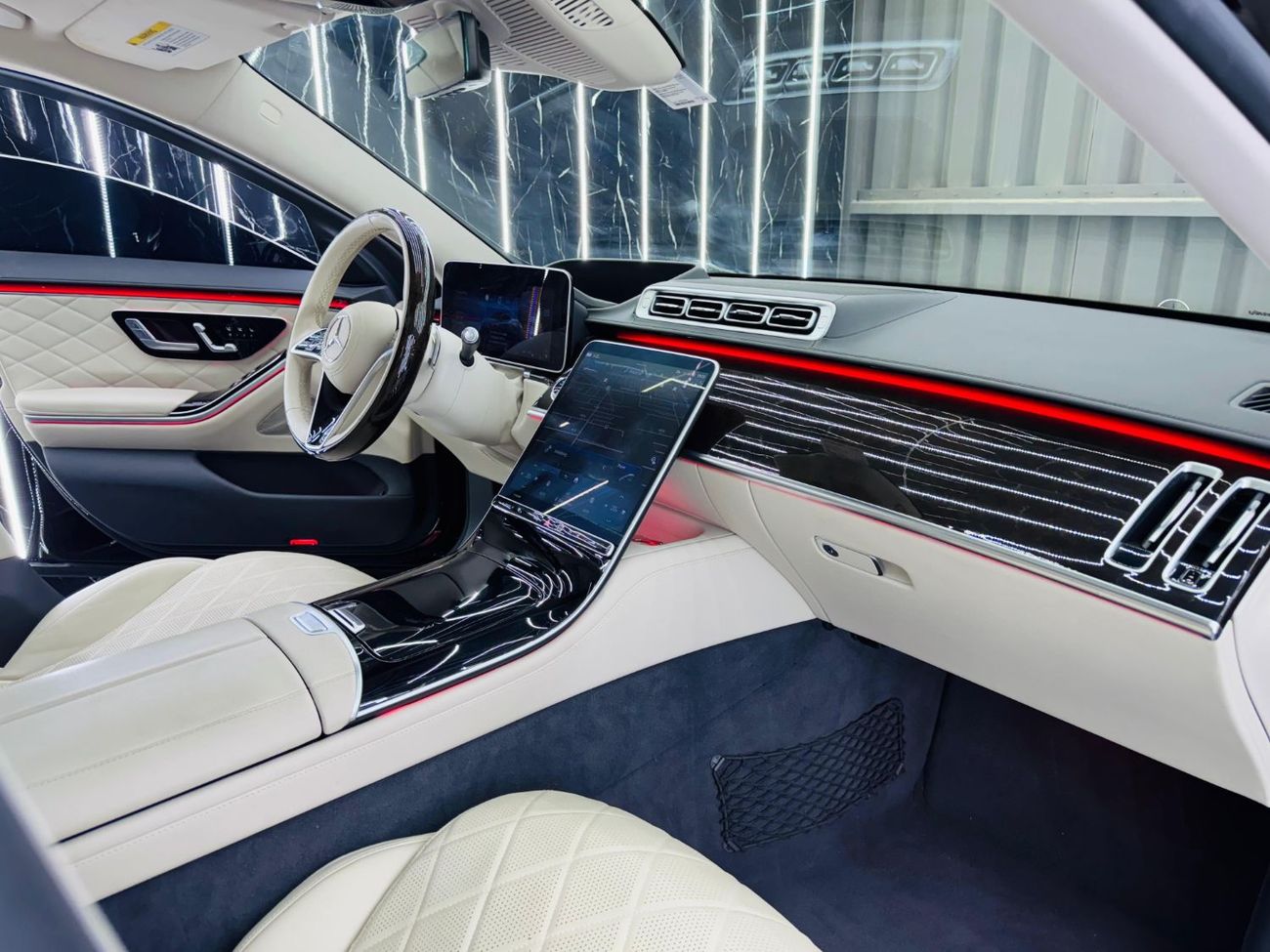 Mercedes-Benz S 500 4MATIC 3.0L 2022 Mercedes Benz S500 LWB, Warranty, Fully Loaded, Brabus Kit, Excellent Condition, 42