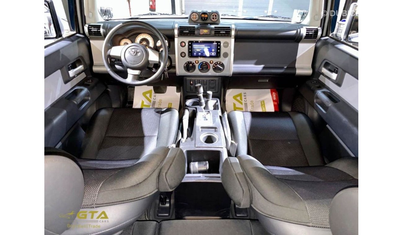 تويوتا إف جي كروزر 2018 Toyota FJ Cruiser GXR, Agency Warranty, Full Service History, Single Owner, GCC