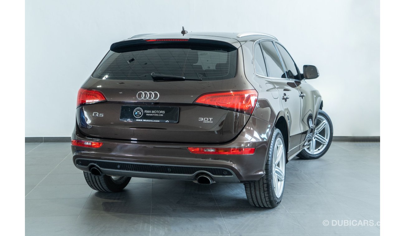 أودي Q5 2015 Audi Q5 S-Line 3.0L V6 / Full-Service History & Service pack!