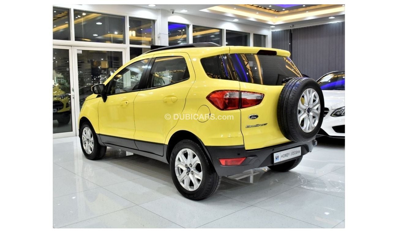 Ford EcoSport EXCELLENT DEAL for our Ford EcoSport ( 2014 Model ) in Yellow Color GCC Specs