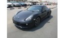 Porsche Cayman S Gcc model 2014 under warranty agency