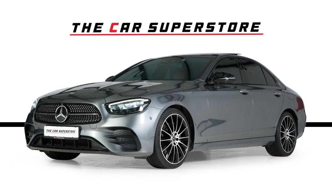 Mercedes Benz E300 AMG AMG Package-GCC-Mercedes FSH-Mercedes warranty and service valid till 12/2027
