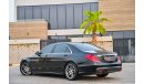 Mercedes-Benz S 400 AMG | 3,310 P.M | 0% Downpayment | Full Option | Excellent Condition!