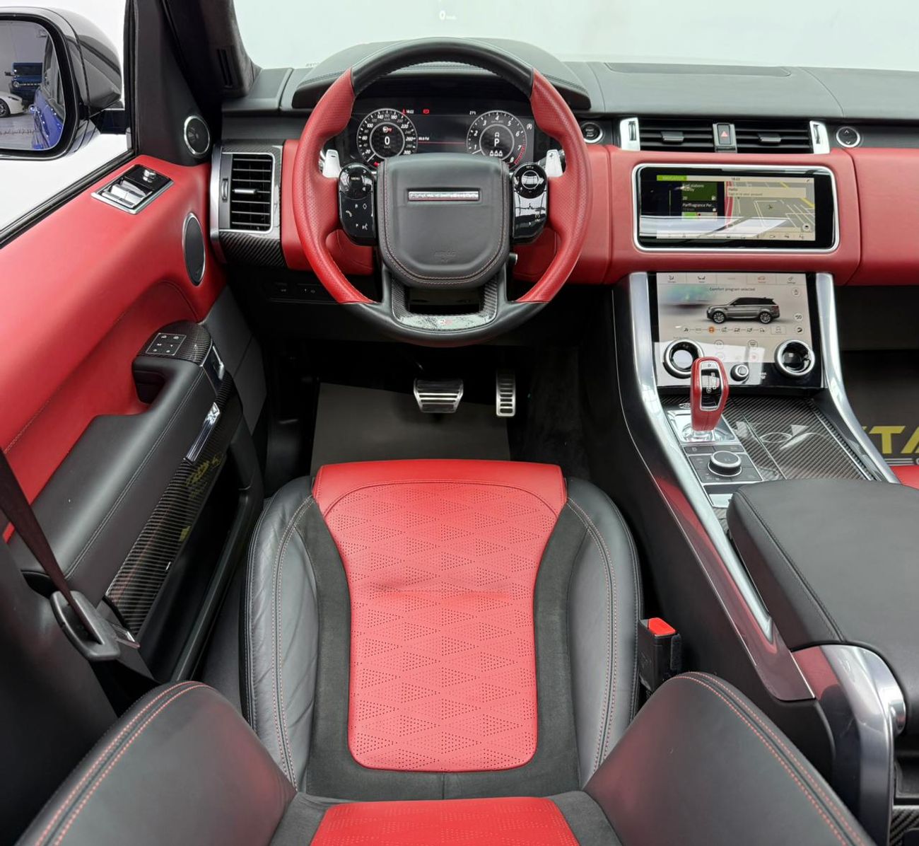 Land Rover Range Rover Sport SVR 5.0L (575 HP) AWD 2021 Range Rover Sport SVR, 2026 RR Warranty, Fully Loaded, Excellent Conditio