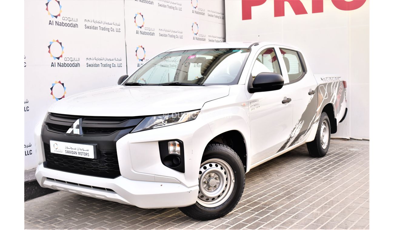 Mitsubishi L200 AED 910 PM 2.4L GL 2WD DC GCC DEALER WARRANTY