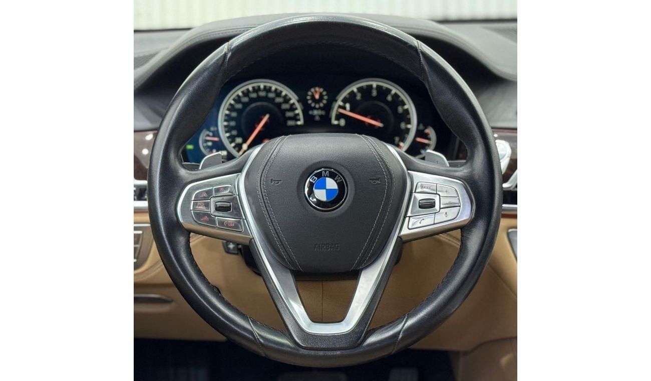 بي أم دبليو 740Li Std 3.0L 2016 BMW 740Li, Full BMW Service History, Fully Loaded, Very Low Kms, GCC