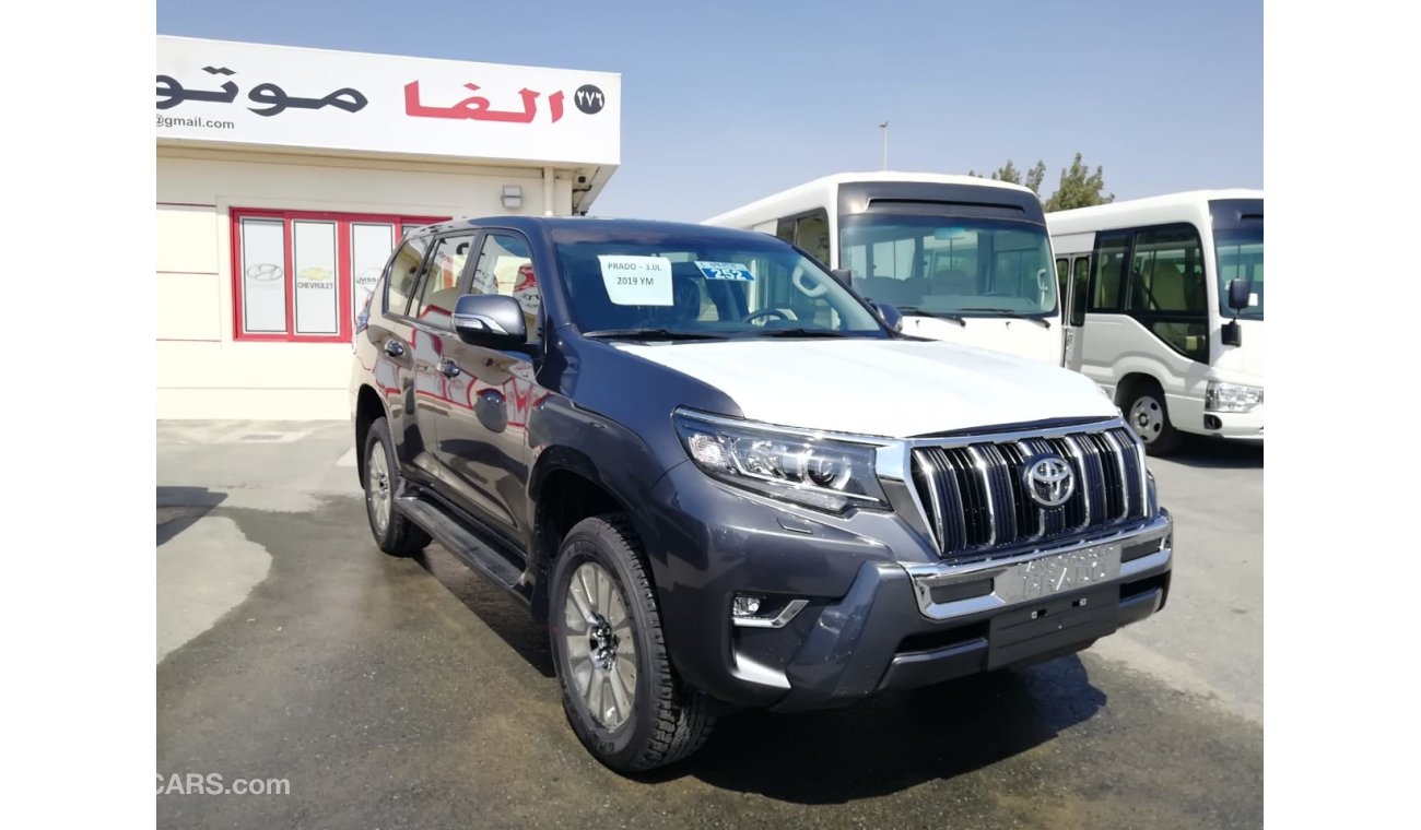 تويوتا برادو Diesel 3.0 L TXL 2019 For Export Only