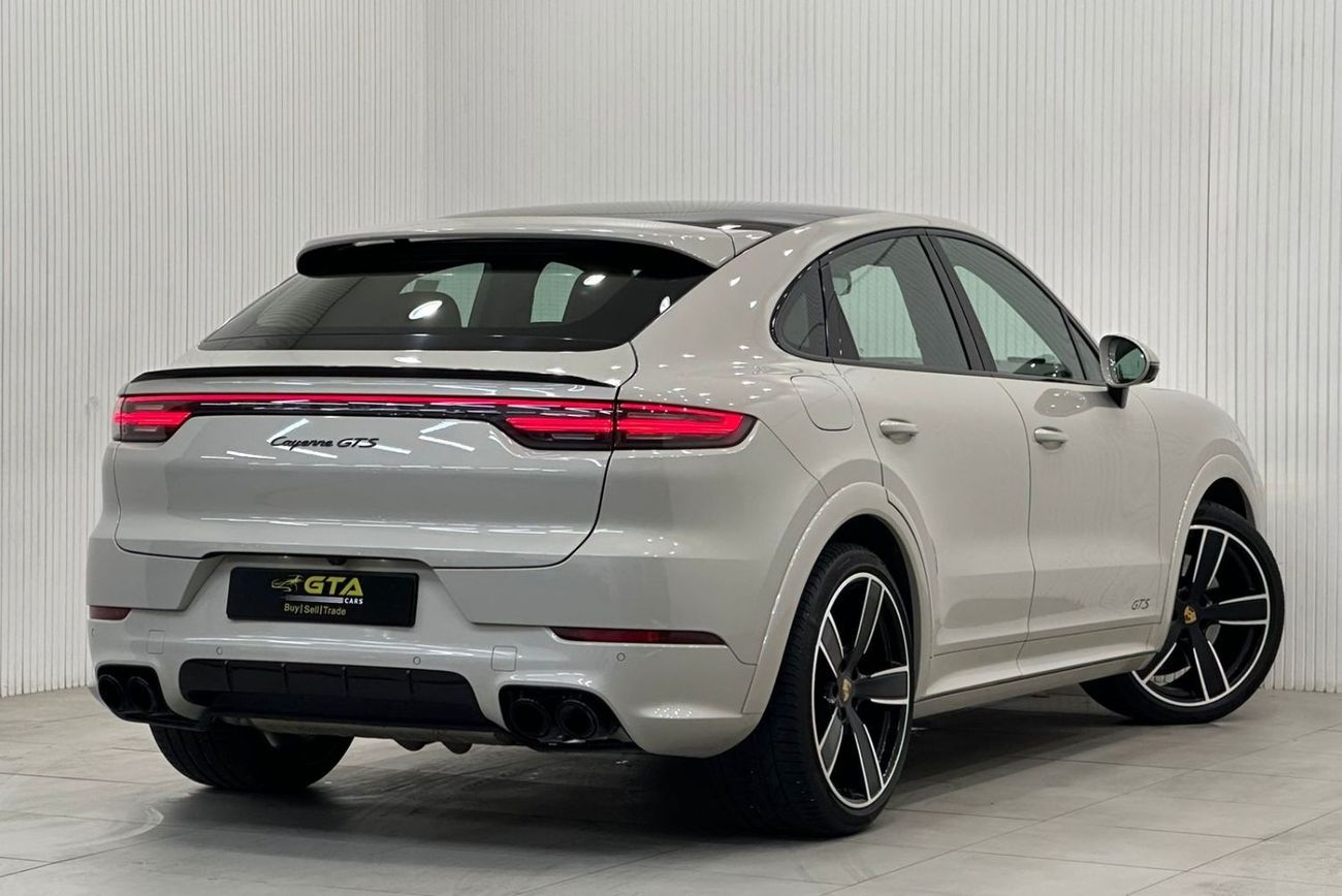 بورش كايان 2022 Porsche Cayenne GTS Coupe, Aug 2025 Porsche Warranty, Recent Service, Low Kms, GCC