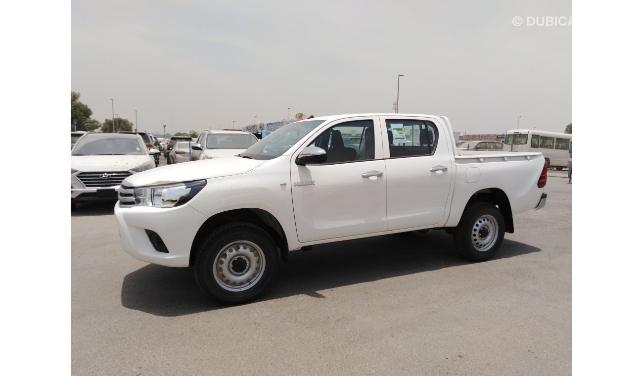 تويوتا هيلوكس PICKUP 2.4L ENGINE 2019 MODEL BASIC OPTION WITH SILVER CHROME MANUAL TRANSMISSION DIESEL