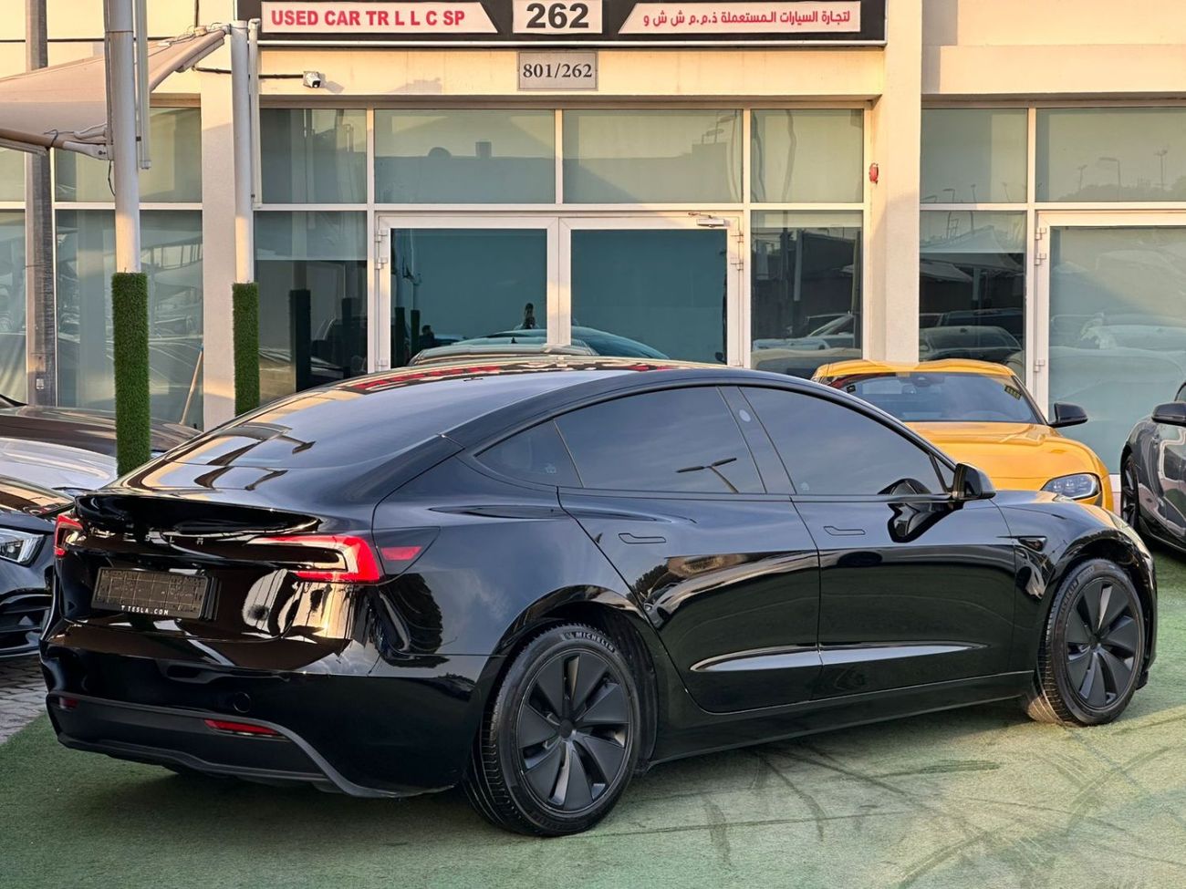 تسلا موديل 3 تسلا موديل 3 ستاندر 2024 خليجي صبغ وكاله تشييكات وكاله تحت الضمان