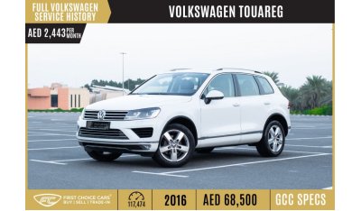 فولكس واجن طوارق SEL AED 2,443/month 2016 | VOLKSWAGEN | TOUAREG GCC | SERVICE CONTRACT: 2 YEAR OR 30,000KM | V08593