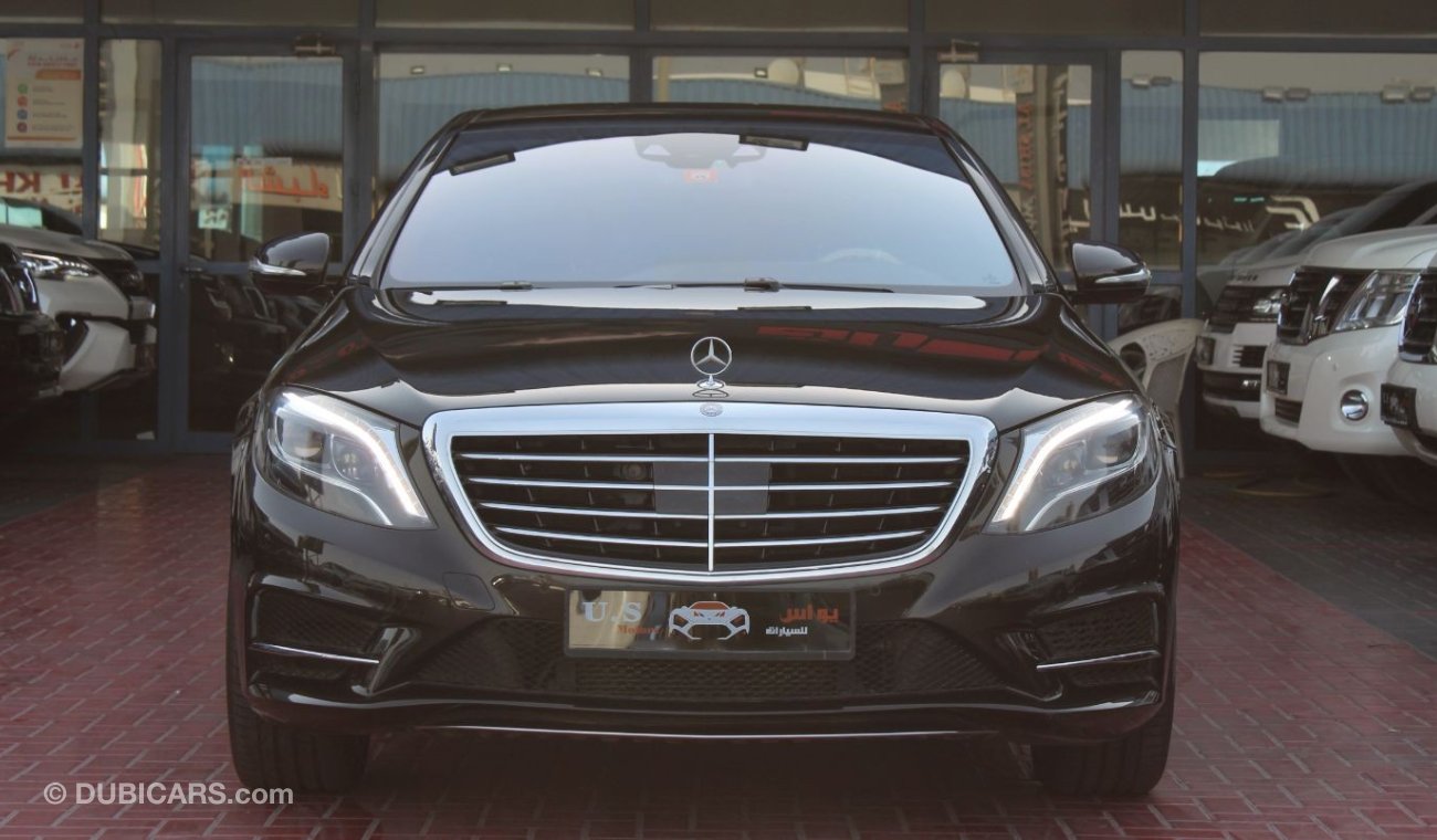 Mercedes-Benz S 500 LUXURY FULLY LOADED 2014 GCC SINGLE OWNER WITH FSH IN MINT CONDITION