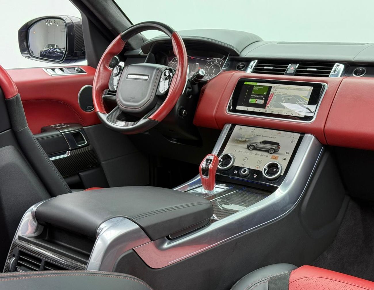 لاند روفر رينج روفر سبورت SVR 5.0L (575 HP) AWD 2021 Range Rover Sport SVR, 2026 RR Warranty, Fully Loaded, Excellent Conditio