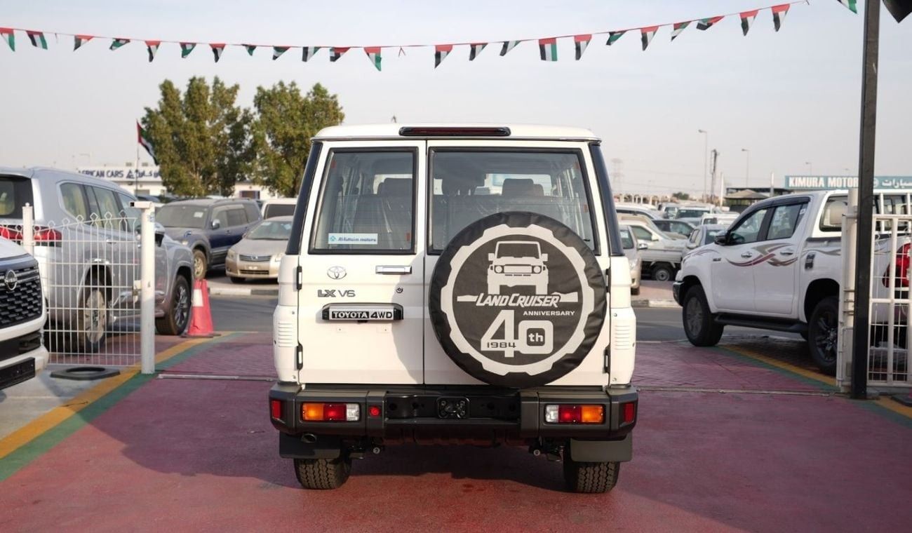 Toyota Land Cruiser 70 TOYOTA LC76 5DOORS PETROL 4.0L A/T MODEL 2025 40TH ANNIVERSARY FULL OPTION