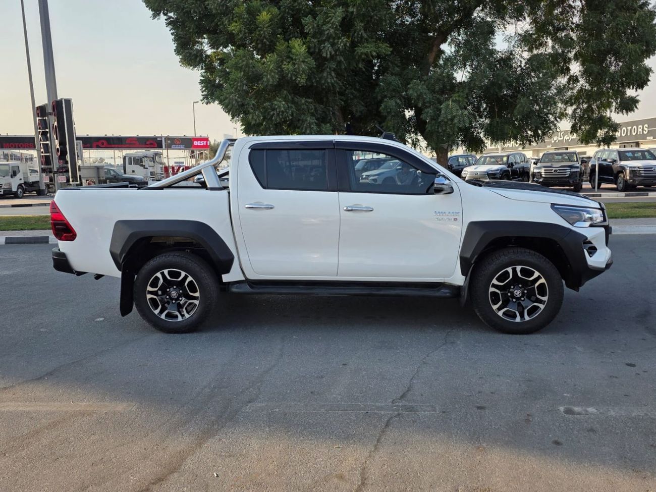 Toyota Hilux Year Model 2021 ,GR Kit 2024 Shape ,Diesel 2.8L ,Right Hand Drive Automatic