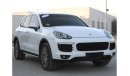 Porsche Cayenne PORSHE CAYENNE 2016 WHITE GCC EXCELLENT CONDITION WITHOUT ACCIDENT