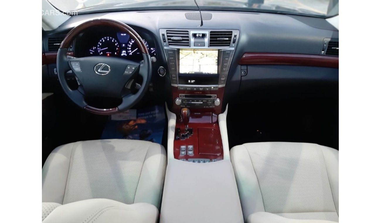 Lexus LS460 لكزس LS430 2012 وارد كوريا صبغ وكالة بدون حوادث فل اوبشين فتحة جلد