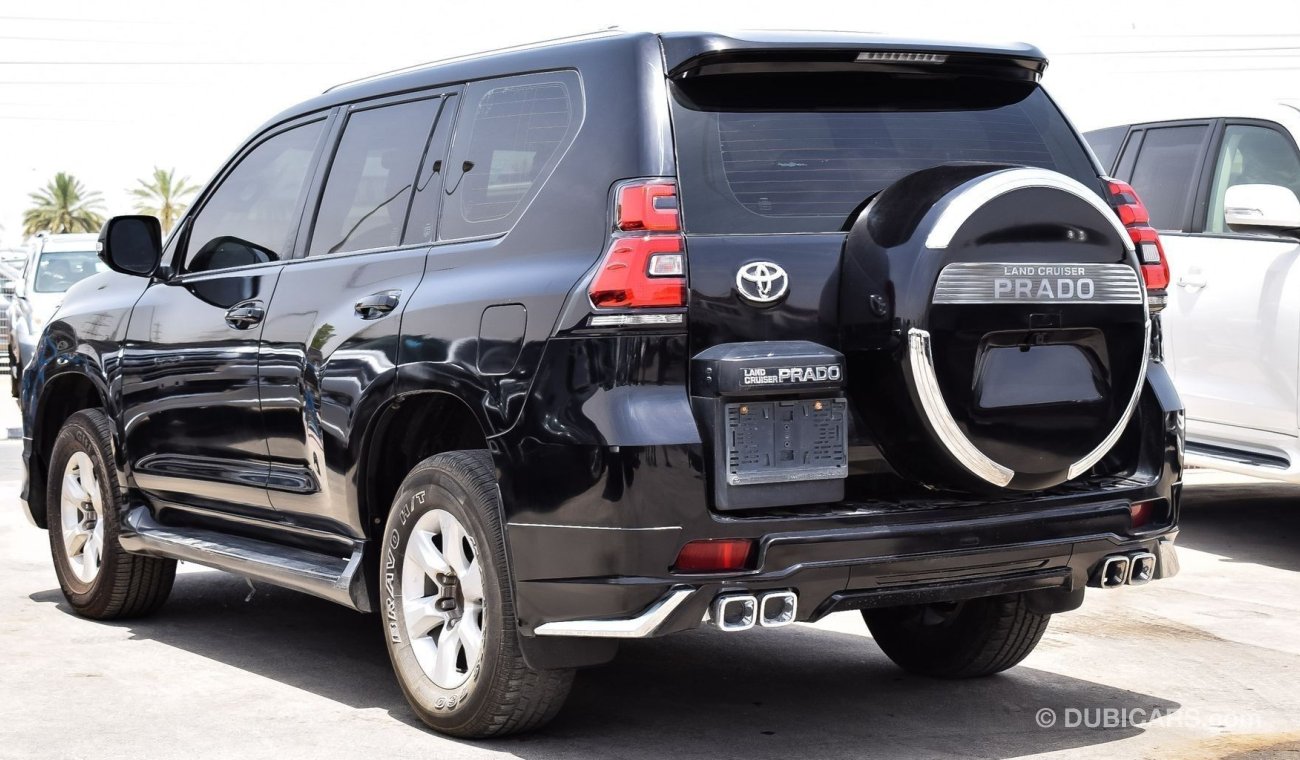 Toyota Prado Left hand drive petrol auto black with beige leather seats low kms 2020 Bodykit