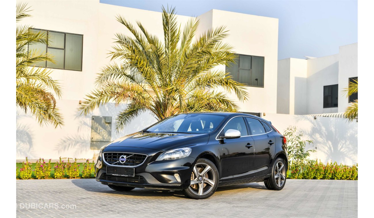 Volvo V40 T5 R-Design - AED 1,155 Per Month - 0% DP