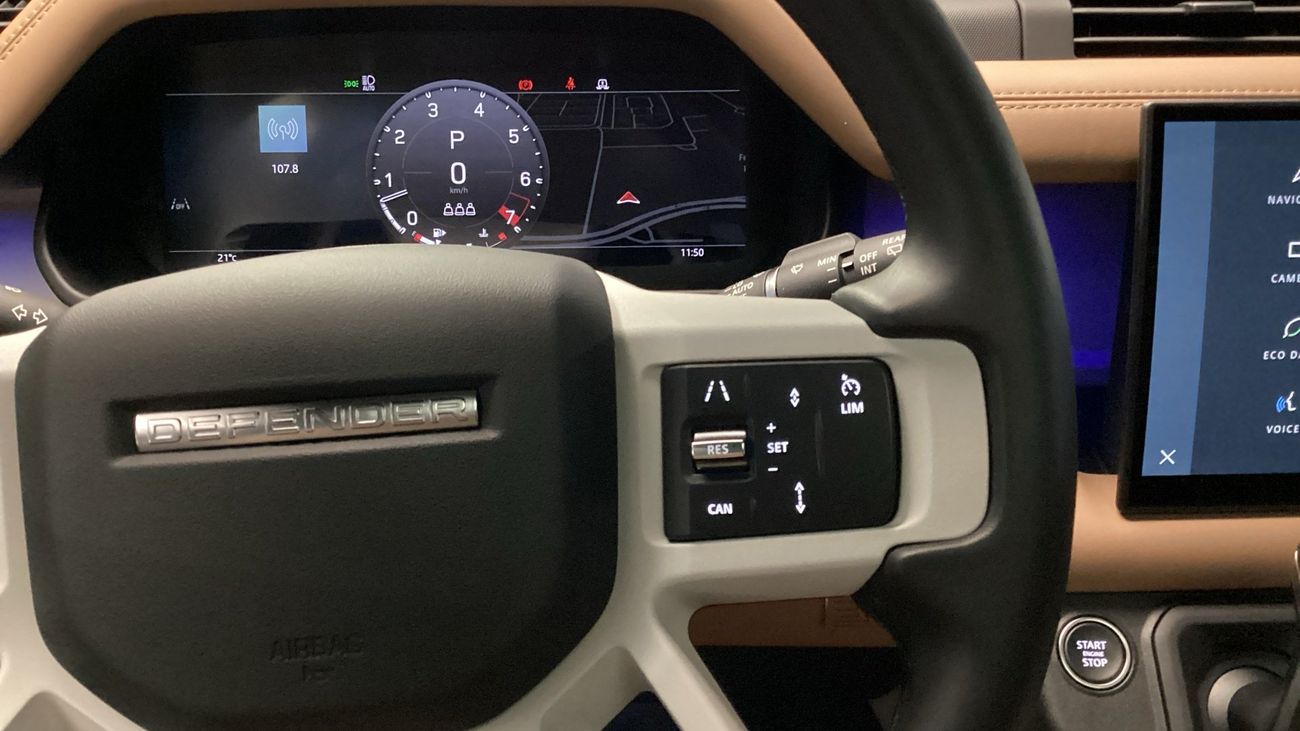 لاند روفر ديفندر P400 90 HSE | upto AED 20,000 Ramadan Discount | شامل الضمان | 0 ﺪﻔﻋﺓ ﺃﻮﻟﻯ