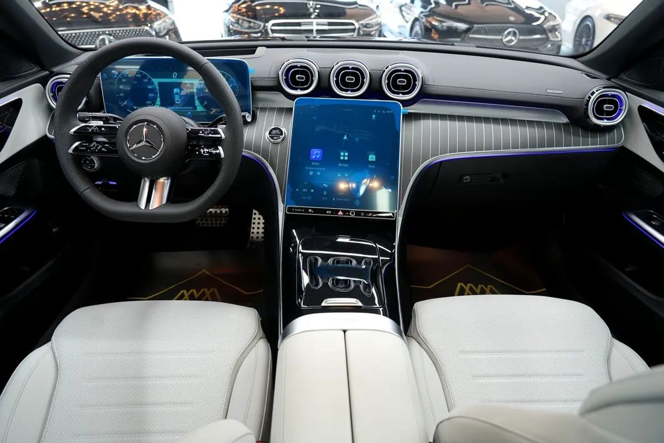 مرسيدس بنز C 200 C 200 | GCC 0km | Agency Warranrty | AMG Package