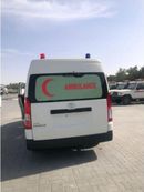 تويوتا هاياس كوميتور GL  سقف عالي كوميتور GL  سقف عالي ambulance full equipment اتوماتيك