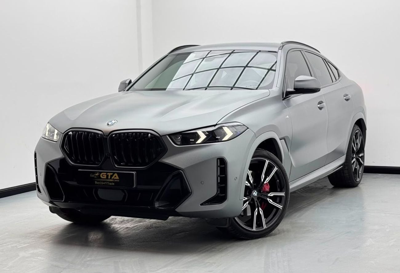 BMW X6 XDRIVE40I M SPORT 2024 BMW X6 xDrive40i M-Sport, 6/2029 BMW Warranty And Service Pack, BMW Service H