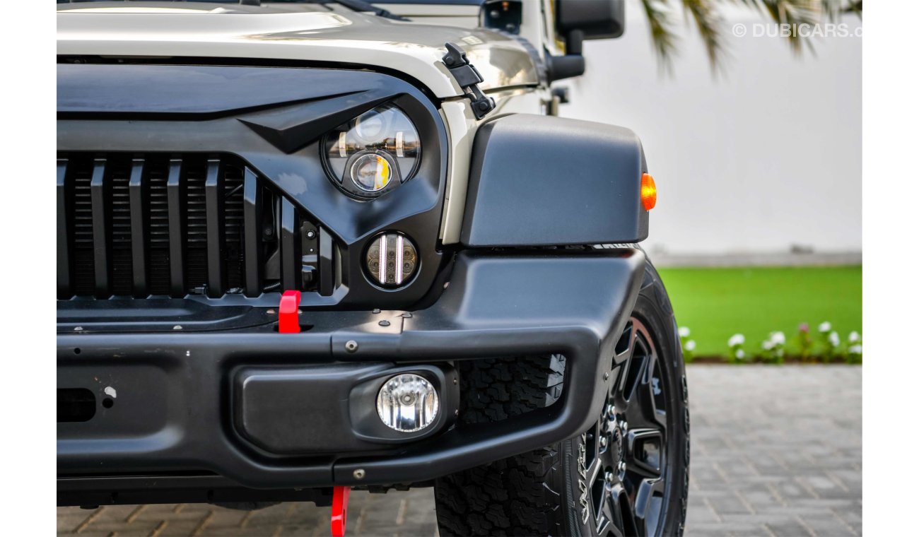 Jeep Wrangler 1941 Edition - Agency Warranty and Service Contract! - GCC - AED 1,802 PER MONTH - 0% DOWNPAYMENT