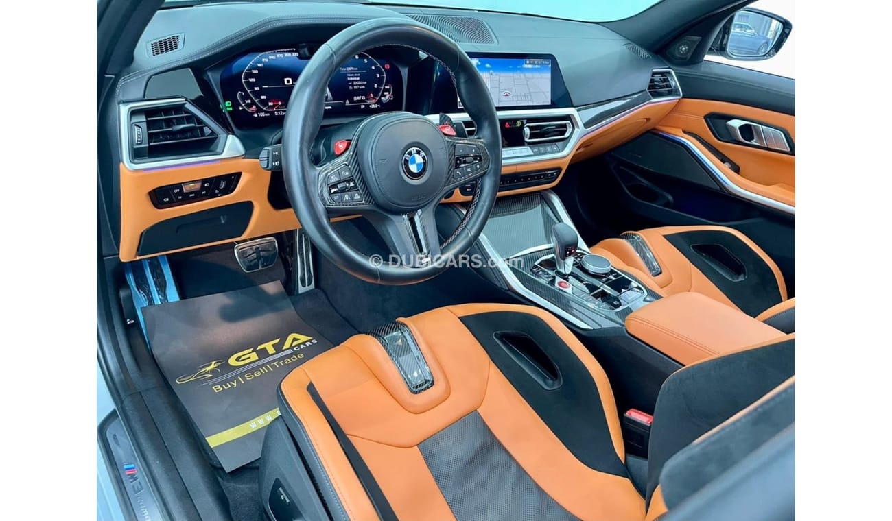BMW M3 2021 BMW M3 Competition, March 2026 BMW Warranty + Service Contract, Stunning spec, GCC