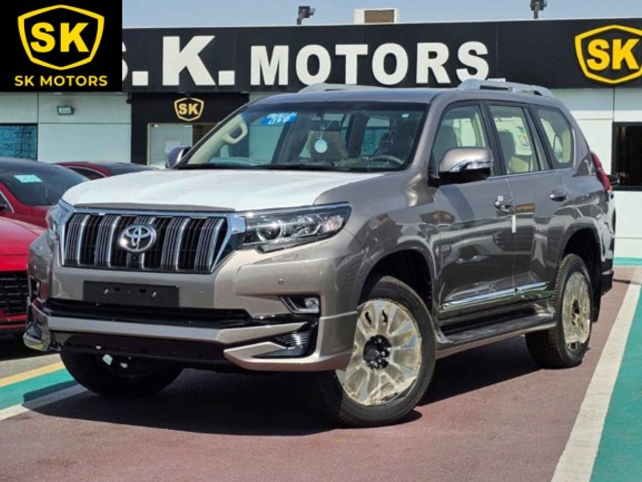 تويوتا برادو VX2, 4.0L V6 PETROL, DRIVER POWER SEATS / SUNROOF / AUTO A/C (CODE # PSR40VX2D)