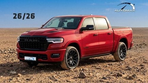 RAM 1500 LIMITED (For Export , НА ЭКСПОРТ) PY 26/26 Crew Cab Hurricane H.O 3.0TT GCC Без пробега