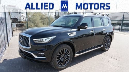 إنفينيتي QX80 2024 INFINITI QX80 LUXURY SENSORY PROACTIVE 5.6L V8 4WD 8-SEATS BRAND NEW 0KM